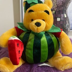 Collector Plush, Watermelon Disney Pooh Bear 🍉